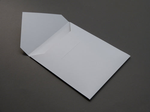 Enveloppe de présentation A5 verticale blanche (lot de 5 ex.)
