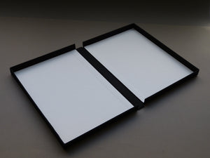 Boite de présentation A4 / capacité 2cm / estampage