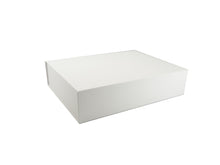 coffret à rabat magnétique blanc